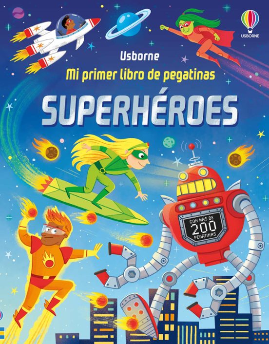 Mi Primer Libro De Pegatinas. Superhéroes