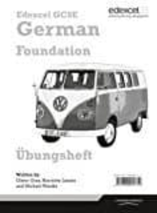 Edexcel Gcse German Foundation Workbook Pack of 8 Secundaria