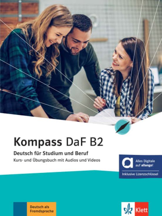 Kompass Daf B2 - Kurs Und Übungsbuch Mit Audios Und Videos Edición Híb