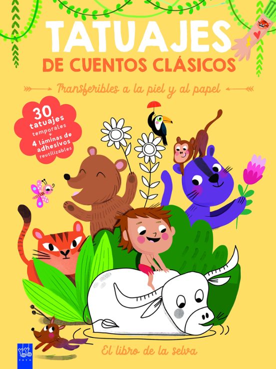 Tatuajes De Cuentos Clásicos. El Libro De La Selva