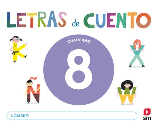 Lectoescritura 8 Letras de Cuento 5 Años