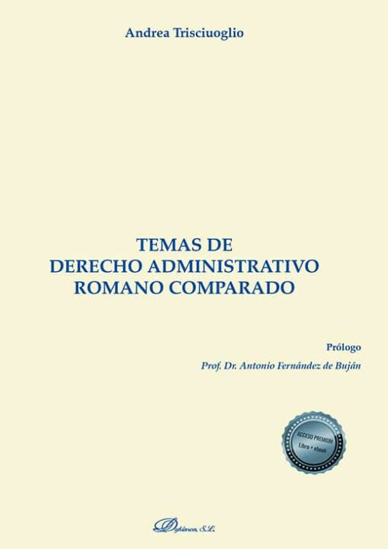Temas De Derecho Administrativo Romano Comparado