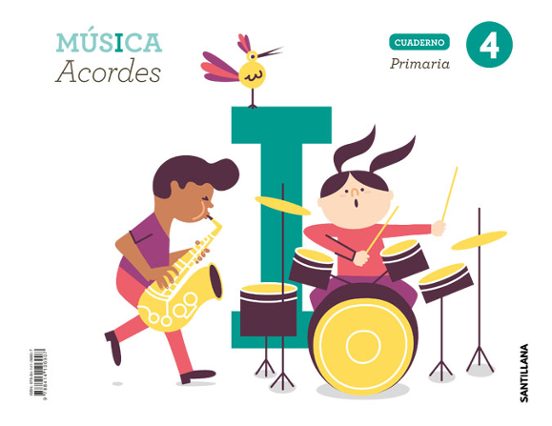 Musica 4º Educacion Primaria Serie Acordes Cuaderno Ed 2019 Cast