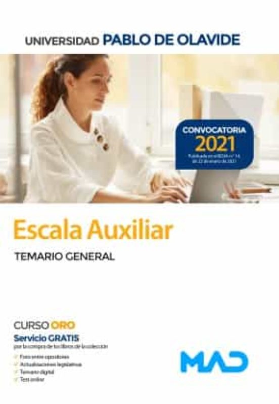 Escala Auxiliar De La Universidad Pablo De Olavide. Temario General