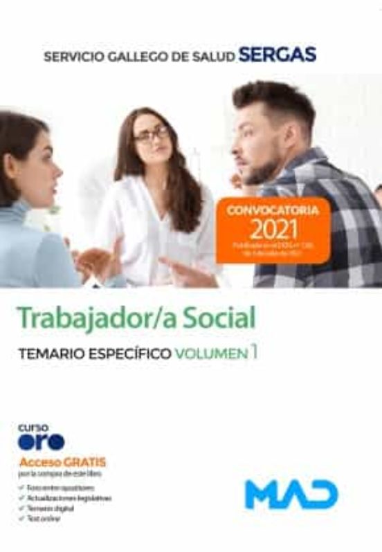 Trabajador/a Social Del Servicio Gallego De Salud 2021. Temar