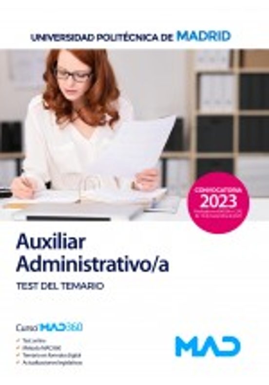 Auxiliar Administrativo/a De La Universidad Politecnica De Madrid