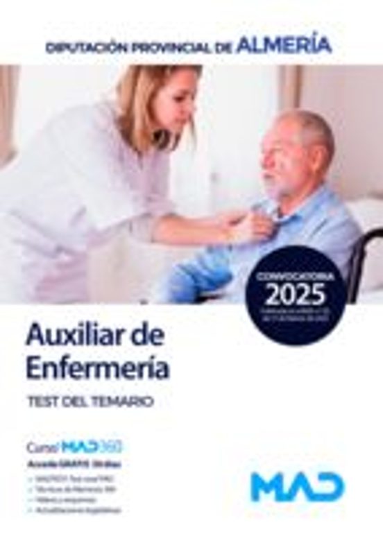 Auxiliar De Enfermería Del Diputación Provincial De Almería. Test Del