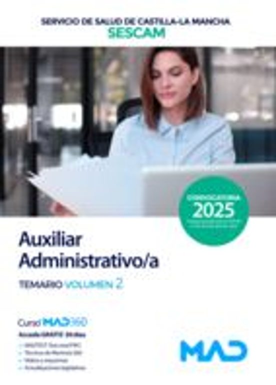 Auxiliar Administrativo Del Servicio De Salud De Castilla-mancha