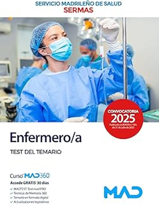 Enfermero. Test Del Temario