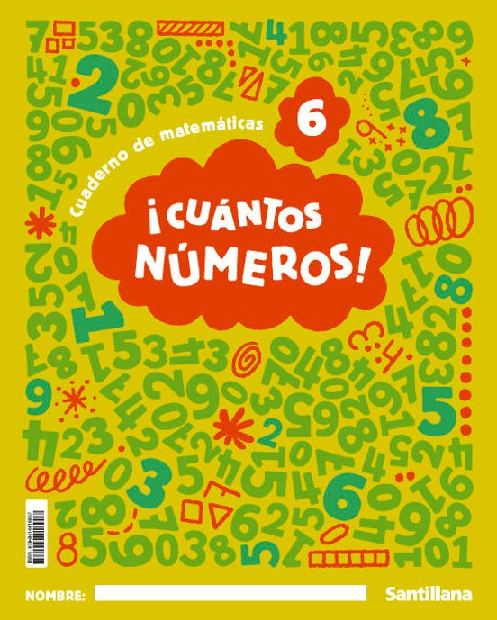 Nivel 6 Cuantos Numeros 5 Años Cuaderno