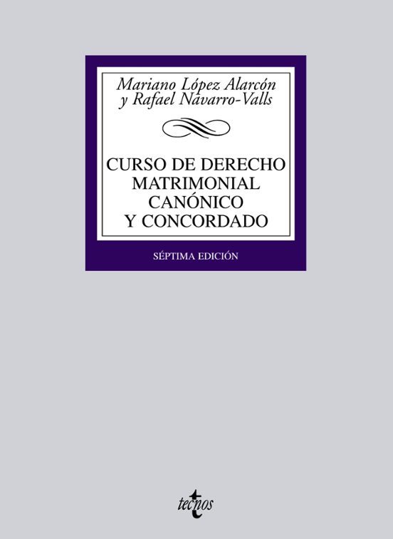 Curso De Derecho Matrimonial Canónico Y Concordado