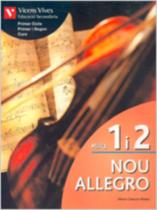Nou Allegro 1 i 2. Llibre + Cd + Activitats