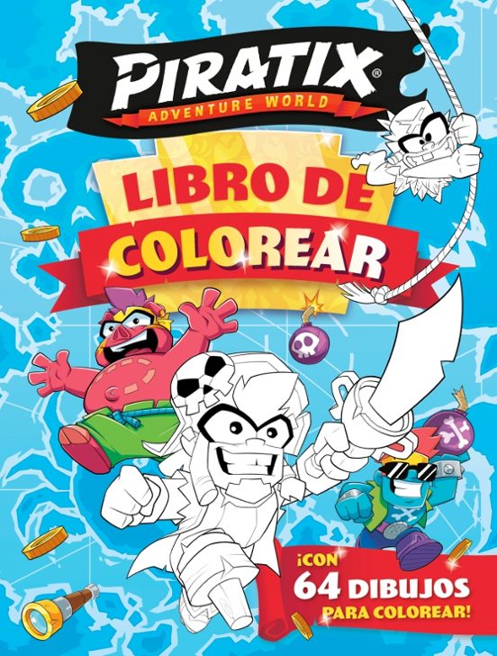 Piratix. Actividades - Libro De Colorear