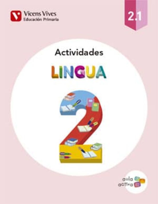 Caderno Lingua Galega 2º Primaria Aula Activa Trimestral Ed 2015 Galic