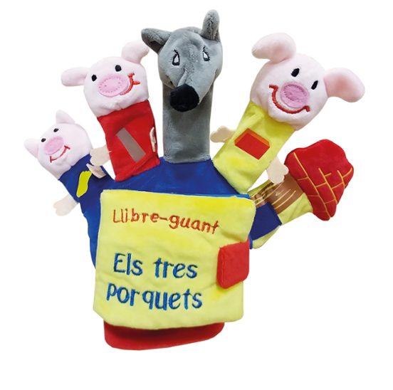 Llibre Guant. Els Tres Porquets I El Llop