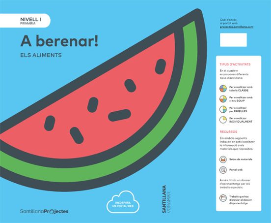 A Berenar! Els Aliments 1º Educacion Primaria Nivel I Valencia Ed.201