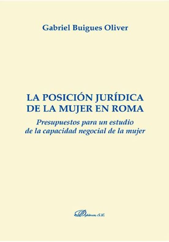 La Posicion Juridica De La Mujer En Roma