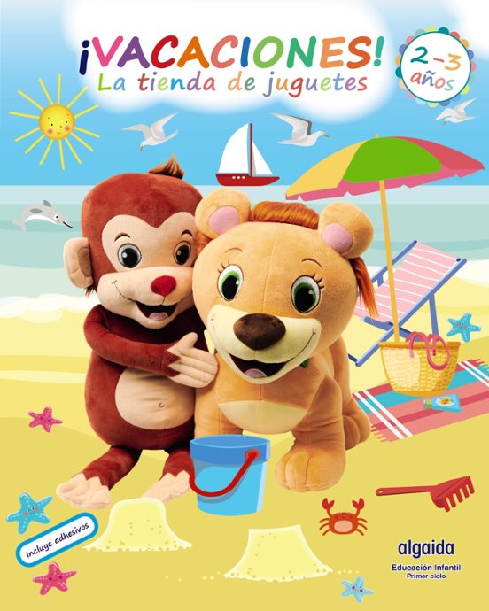 Cuaderno De Vacaciones. La Tienda De Juguetes 2-3 Años