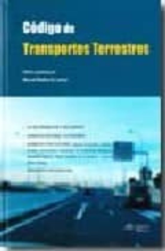Codigo De Transportes Terrestres