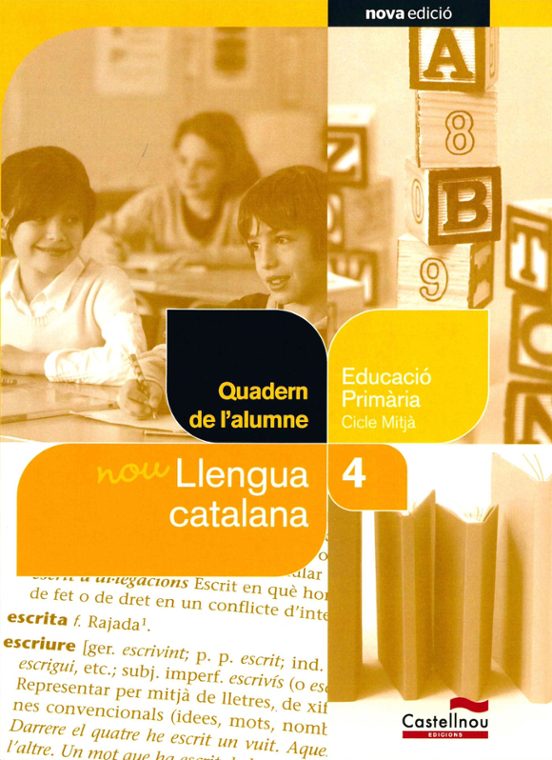 Nou Quadern De Llengua Catalana 4º Primaria Salvem La Balena Blanca