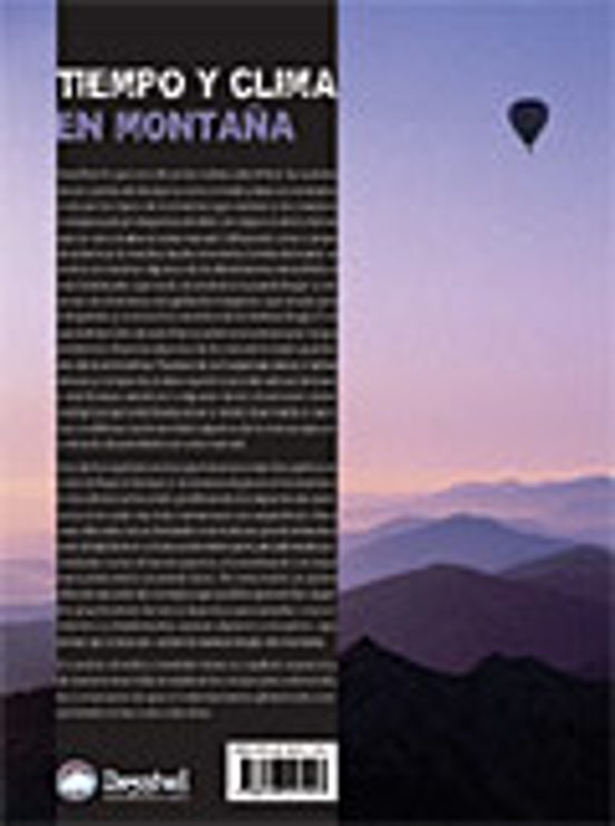 Tiempo y Clima en Montaña: Manual Practico de Meteorologia