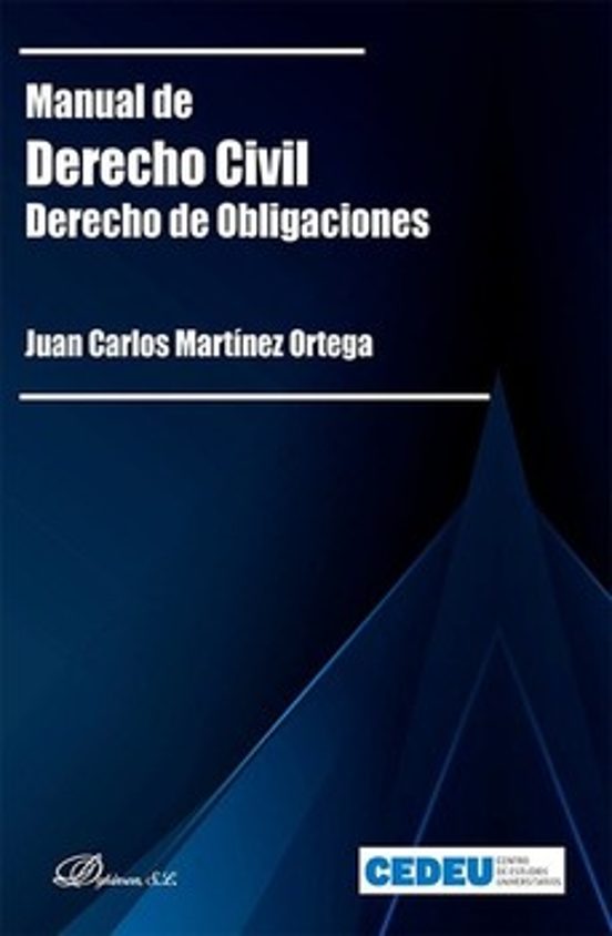 Manual De Derecho Civil. Derecho De Obligaciones