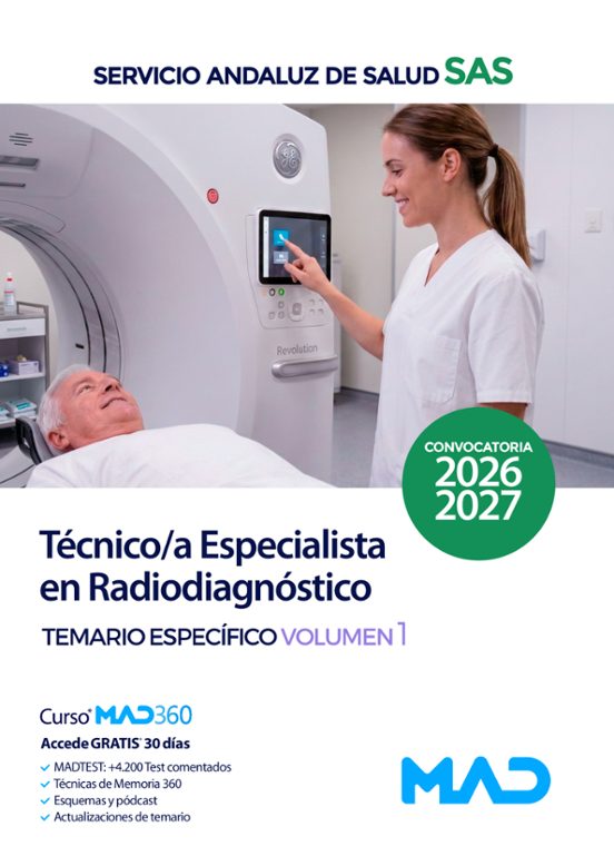 Técnico/a Especialista En Radiodiagnóstico. Servicio Andaluz De S Alud