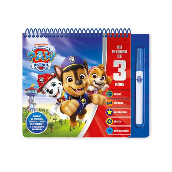 Mi pizarra de 3 años - Patrulla Canina