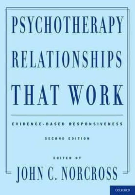Psychotherapy Relationships That Work: Evidence-based Responsiven Ess