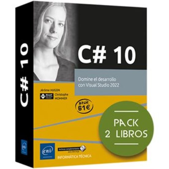 C# 10 Pack De 2 Libros : Domine El Desarrollo Con Visual Studio 2022