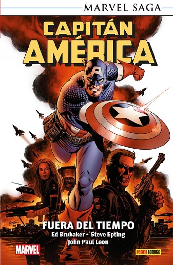 Capitán América 1 Fuera De Tiempo Marvel Saga Tpb