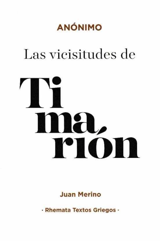 Las Vicisitudes De Timarión