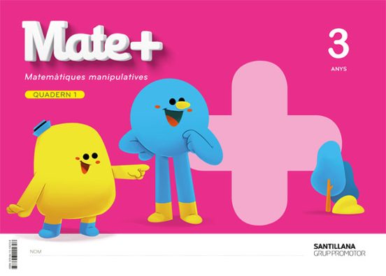 Mate + Matemáticas 3 Anys Catalá Talleres