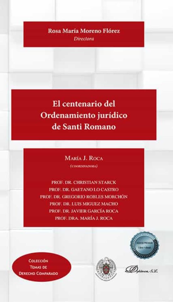 El Centenario Del Ordenamiento Jurídico De Santi Romano
