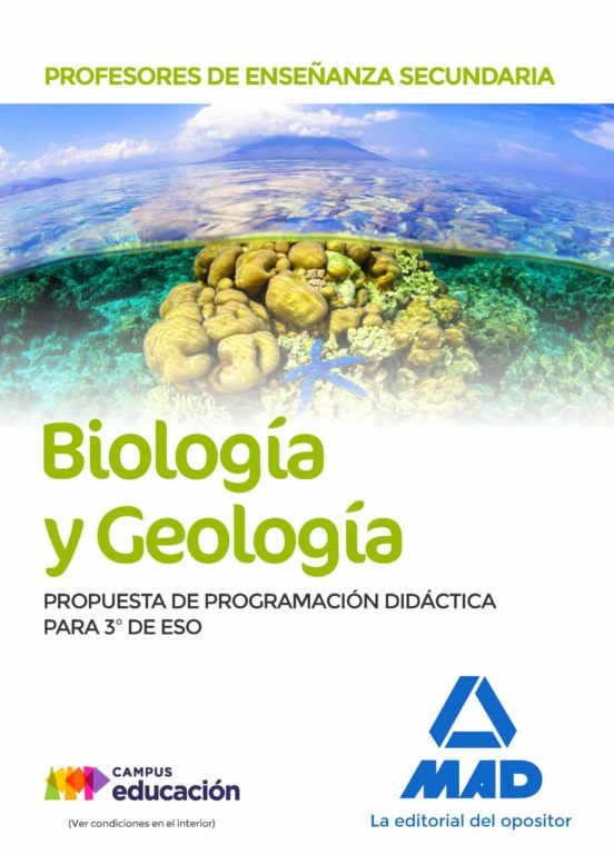 Profesores De Enseñanza Secundaria Biología Y Geología. Propuesta De P