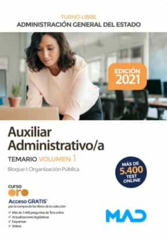 Auxiliar Administrativo De La Administración General Del Estado Turno