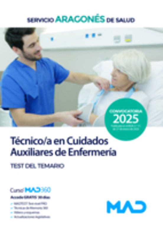 Técnico/a En Cuidados Auxiliares De Enfermería Test Del Temario