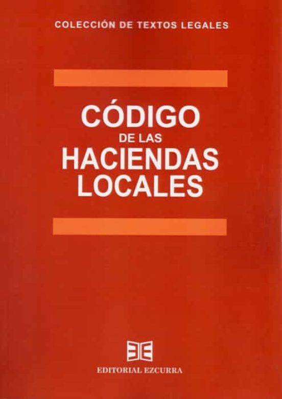 Código De Las Haciendas Locales
