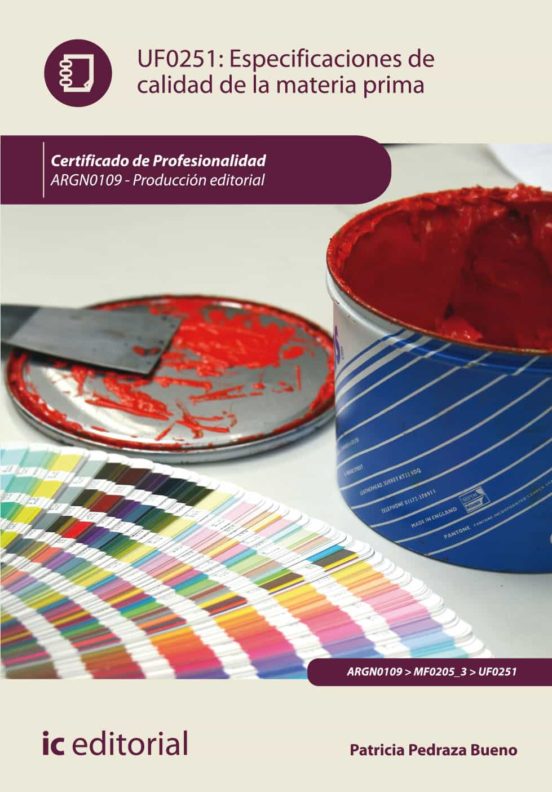 Argm0109 Especificaciones De Calidad De La Materia Prima Prod
