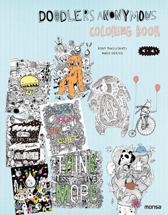 Doodlers Anonymous. Coloring Book