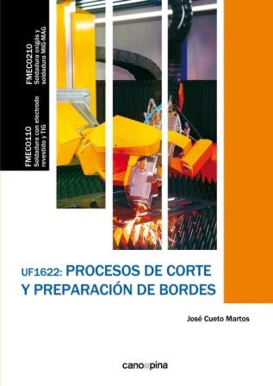 UF1622 Procesos De Corte Y Preparación De Bordes