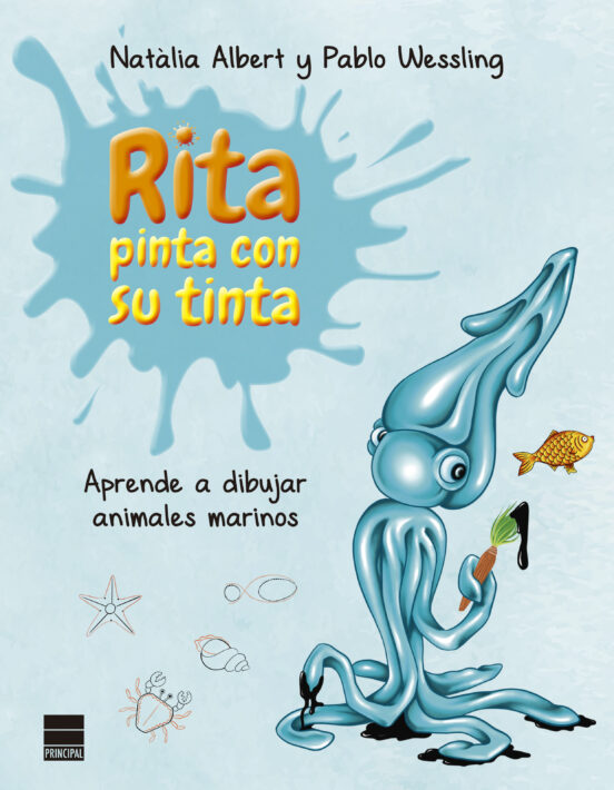 Rita Pinta Con Su Tinta. Aprende A Dibujar Animales Marinos