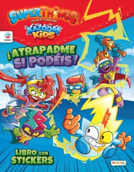 Superthings Kazoom Kids ¡atrapadme Si Podeis!