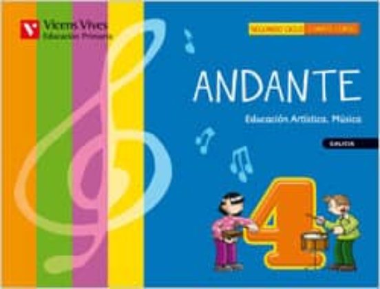 Andante 4. Libro + Cd. Galicia