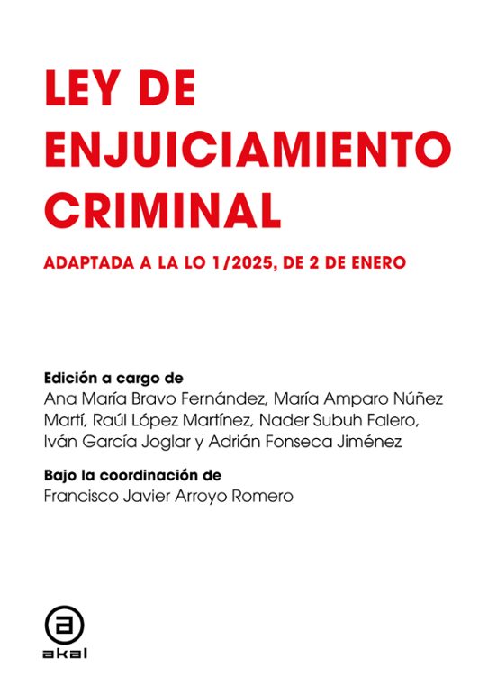 Ley De Enjuiciamiento Criminal