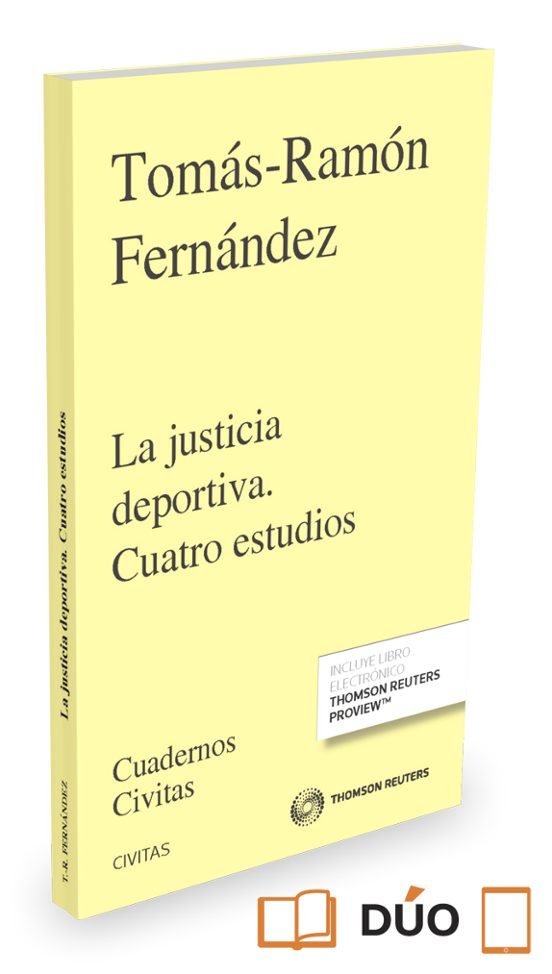 Justicia Deportiva. Cuatro Estudios Formato Duo