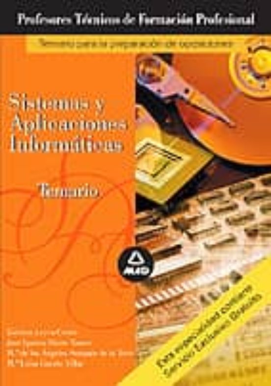 Cuerpo De Profesores Tecnicos De Formacion Profesional: Temario D E Si