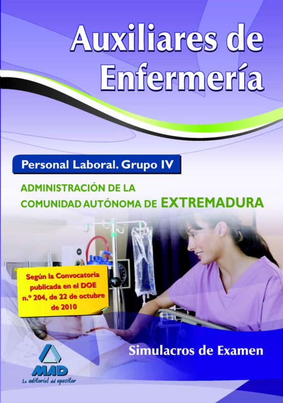 Auxiliares De Enfermería. Personal Laboral De La Admin Istr