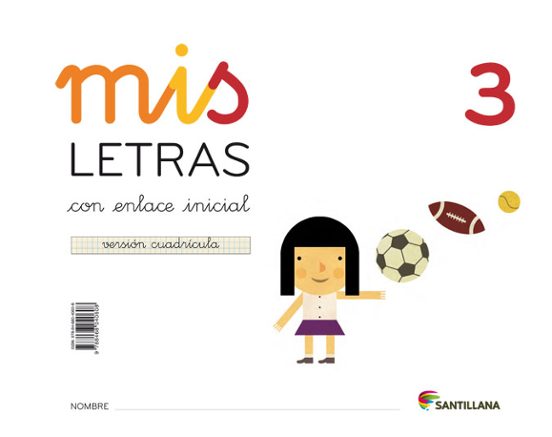 Mis Letras 3 Cuadricula Infantil 4 Años Ed 2016