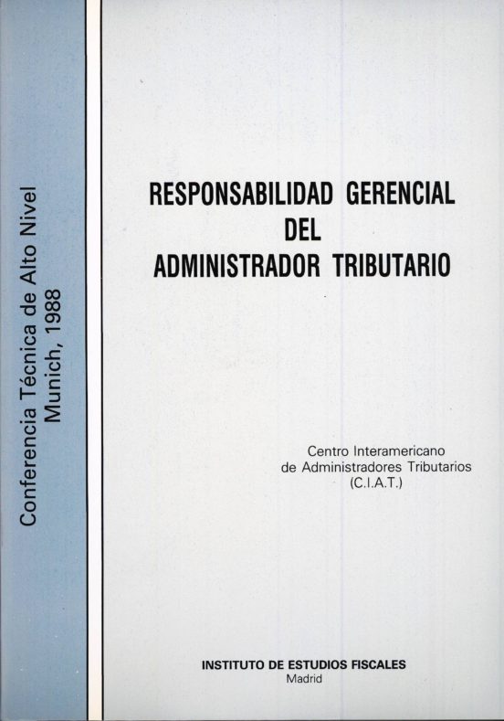 Responsabilidad Gerencial Del Administrador Tributario
